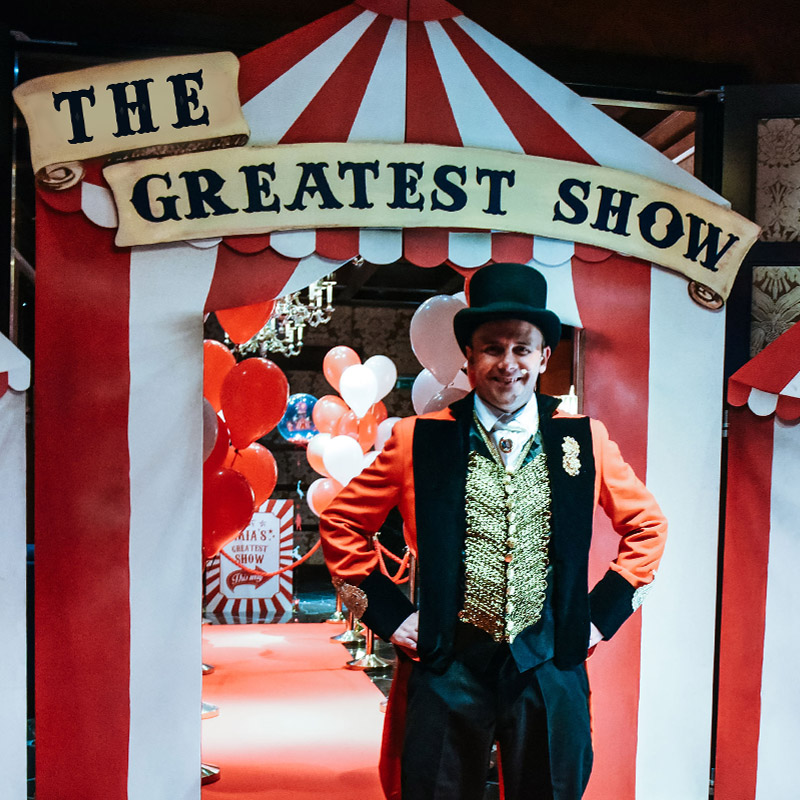 The Greatest Show Scroll Banner 1